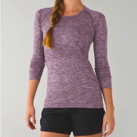 Lululemon Swiftly Tech Heathered Purple - Picture 1 of 3